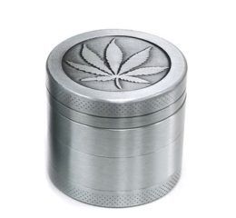 Grinder Polinizador Metal Leaf Relieve 40 mm