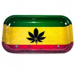 Bandeja Metal 27x16 cm. Rasta Hoja