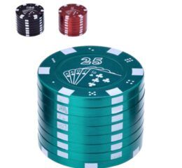 Grinder Metal Ficha Casino 42 mm